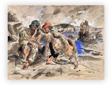 Luigi Surdi Opera 1957 Marina