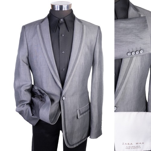 Blazer zara uomo 40r smoking - blazer,