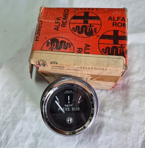 Nos oil pressure gauge veglia - nos,