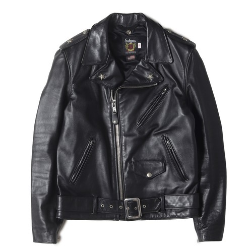 Giacca pelle nera schott - giacca,