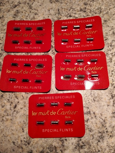 Cartier lighter special flints - cartier,