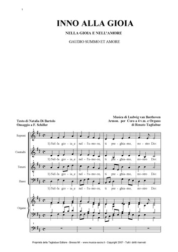 Beethoven inno alla - inno,