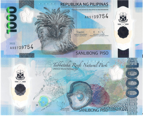 Filippine 1000 pesos 2022 - filippine,,