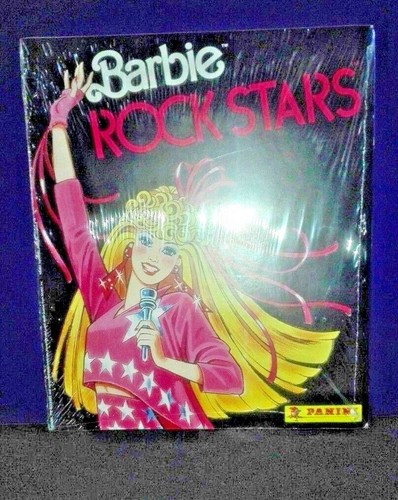 Barbie rockstars album panini - barbie,