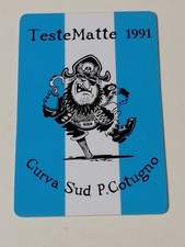 Tessera Ultras Teste Matte Manfredonia No Sciarpa Adesivo Toppa Spilla