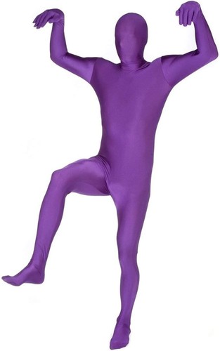 Tuta morphsuit viola xxl - tuta,