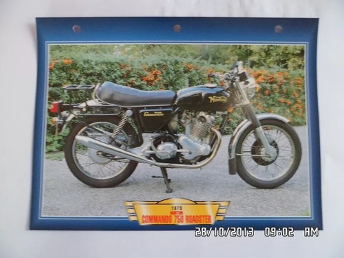 Carte fiche moto - carte,