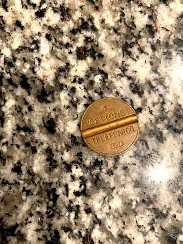 Italy phone token - italy, gettone