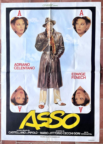 Manifesto asso 1981 adriano - manifesto,