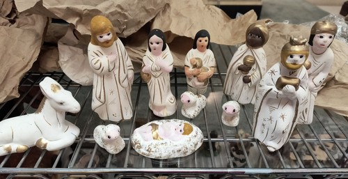 Presepe ceramica fatto a - presepe,
