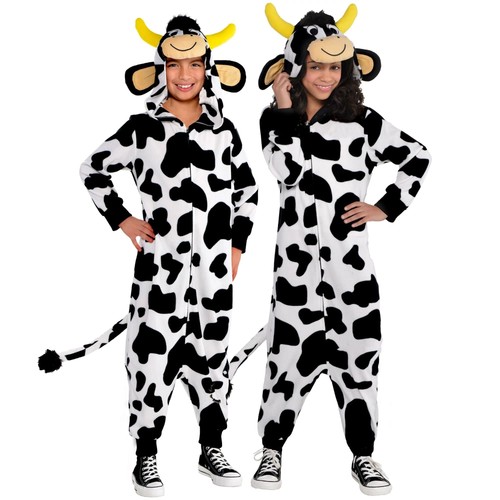 Child cow zipster costume - costume,