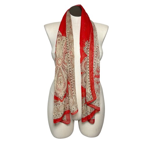 Medaglione paisley rosso - medaglione,