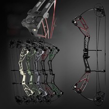 Arco composto 30-70 libbre regolabile alluminio tiro con l'arco caccia pesca tiro sport