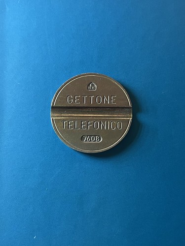 Gettone telefonico 7608 raro - gettone,