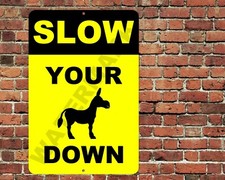 Insegna Rallenta il Tuo Assù