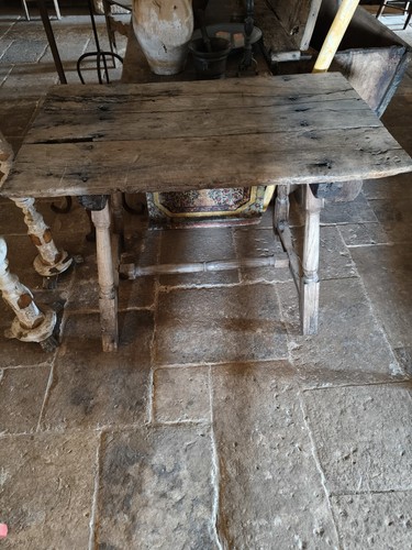 Tavolo legno ulivo antico