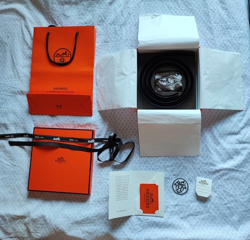 Cintura hermès nera - cintura,