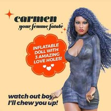Carmen Bambola Gonfiabile a