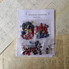 REALISTIC DX-150B condensatore ricostruzione restauro recap service kit riparazione aggiornamento