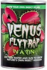 Coltiva la tua VENERE FLY TRAP insetticida in latta novità regalo