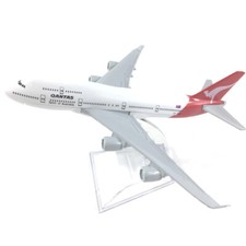 Modellino metallo pressofuso 1:400 BOEING 747 QANTAS Australia aereo collezione
