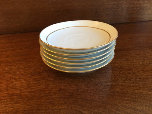 Piattini cina bianchi - 5-1/2",