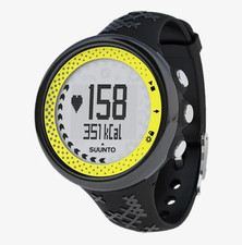 NUOVO Suunto M5 BLACK LIME GPS allenamento con moventick + cintura orologio sportivo SS19863000