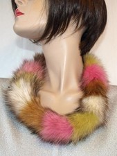 Pelliccia Sciarpa Opossum Boa