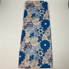 Abito midi floreale senza