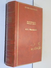 DIZIONARIO DELLE ARMI Lettiero Musciarelli Mondadori 1970  Rilegato