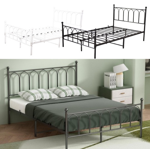 Struttura letto metallo con - struttura,