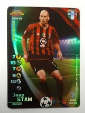 Football Champions 2004-05 Jaap Stam 093/150 Milan FOIL WIZARD