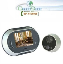 Spioncino/Occhio magico/Occhiello digitale con display a colori LCD 3,5"