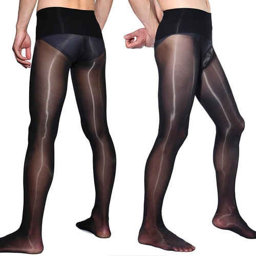 Collant uomo olio lucido - collant,