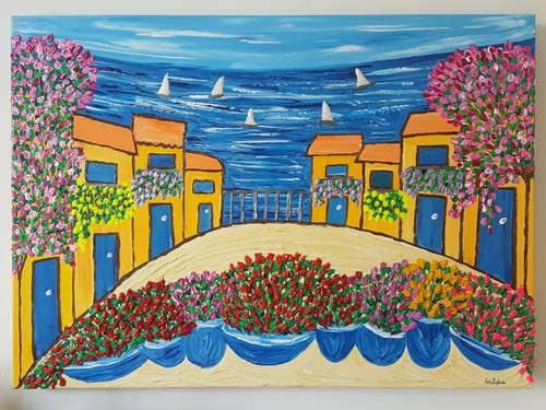 Quadro moderno astratto - quadro,