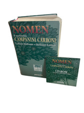vocabolario latino Nomen Campanini Carboni edizione 2002 in buone condizioni