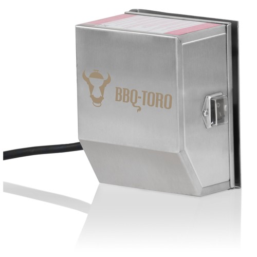 Motore barbecue acciaio - in,