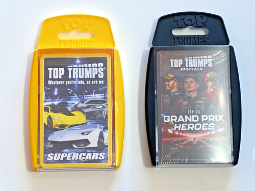 Top trumps supercars grand - top,
