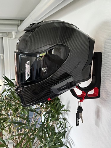 Porta casco moto parete - moto, da