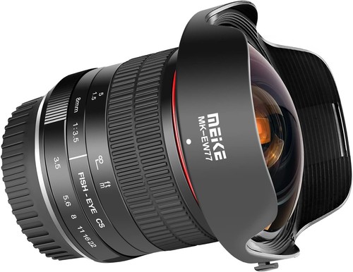 Obiettivo meike 8mm - obiettivo, mk-8mm