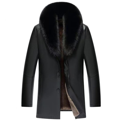 Cappotto uomo pelle fodera