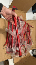 Supreme New York NY USA Crowbar, rosso 18,5" esposto, mai usato ha difetti/marchi