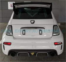 FANALI FUME' O CROMO FIBRA OTTICA FRECCE LED FIAT 500 CINQUECENTO 15-24  typ 312