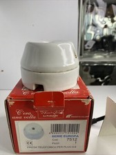 presa telefonica in ceramica per plug 6/4 stile elegante in ceramica 