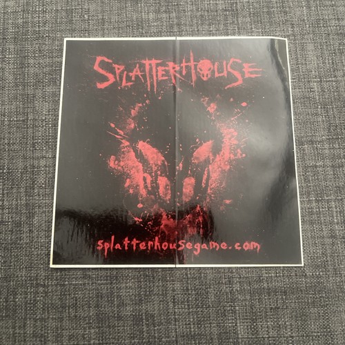 Adesivo splatterhouse gioco - adesivo,