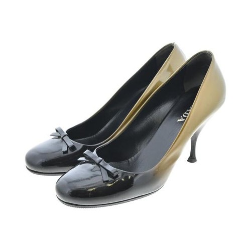 Prada decolte nere - kaki, donna