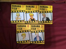 Banana Fish ITA Planet Manga 1-5 Con Cartoline
