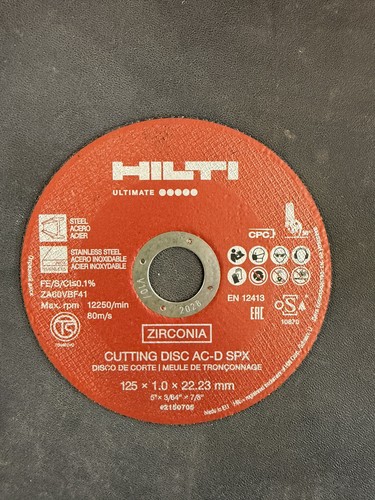 Hilti 100pz disco taglio - hilti,