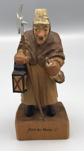 Statua legno intagliato a - in,