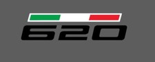 1 Adesivo DUCATI Monster per tappo serbatoio 620 con bandierina tricolore